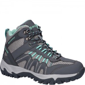 Botas Montaña Hi-Tec Jaguar Mid Mujer Grises | MX61-37