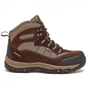 Botas Montaña Hi-Tec Skamania Mid WP Hombre Marrom | MX14-06