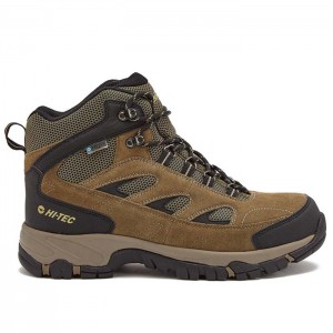 Botas Montaña Hi-Tec Yosemite Mid WP Hombre Verdes Oscuro | MX02-41