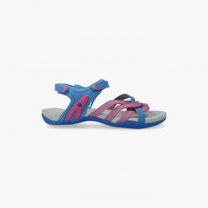 Sandalias Hi-Tec Savanna Niños Azules Rosas | MX72-46