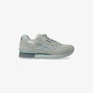 Tenis Hi-Tec Silver Shadow OG Hombre Plateados Verdes | MX40-30