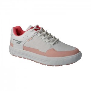 Tenis Hi-Tec Venture Lite WP Mujer Blancos Rojos | MX83-68