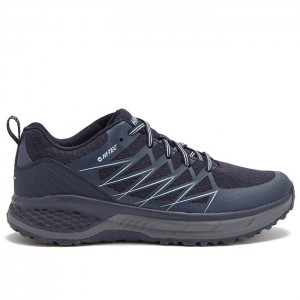 Tenis Para Trail Running Hi-Tec Destroyer Low Hombre Azul Marino Azules | MX05-15