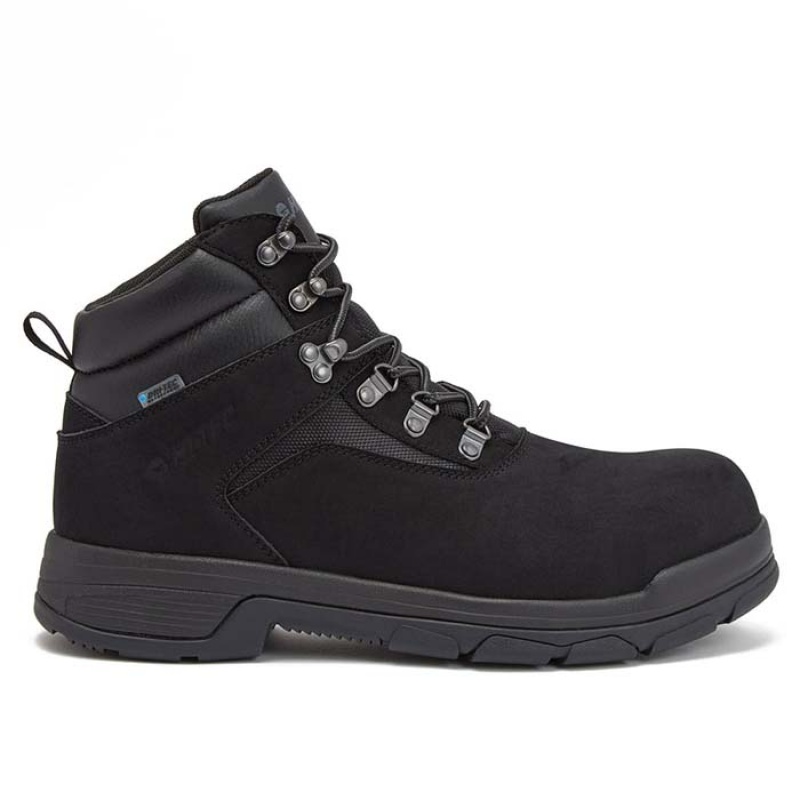 Botas De Trabajo Hi-Tec Excavator Composite Puntera WP Hombre Negros | MX54-81