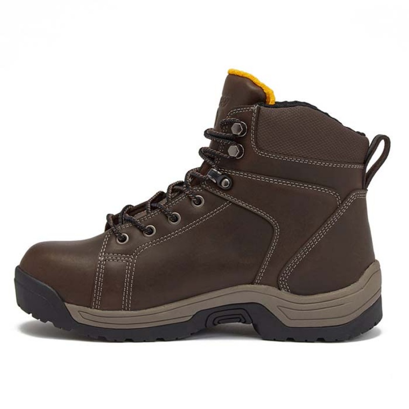 Botas De Trabajo Hi-Tec Trencher WP Hombre Marrom | MX06-09