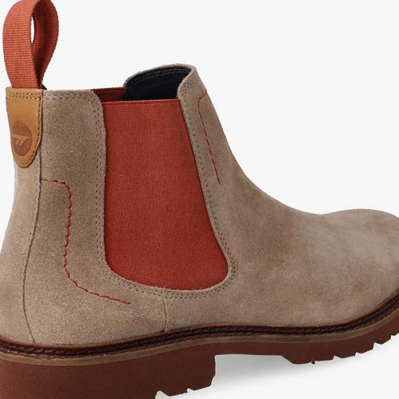 Botas Hi-Tec Expedition Chelsea Hombre Rojos | MX91-26