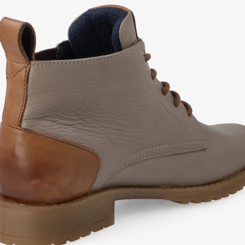 Botas Hi-Tec Namib Mid Encaje Mujer Taupe | MX97-07