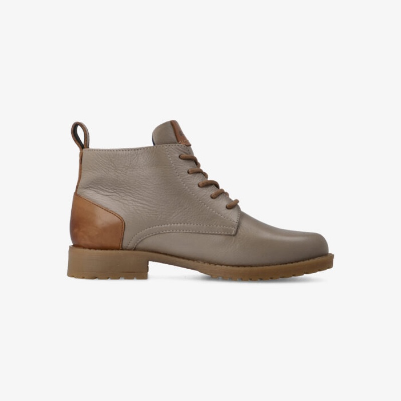 Botas Hi-Tec Namib Mid Encaje Mujer Taupe | MX97-07