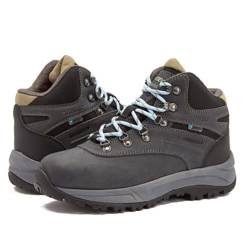 Botas Montaña Hi-Tec Altitude VI I WP Mujer Grises Oscuro | MX82-47