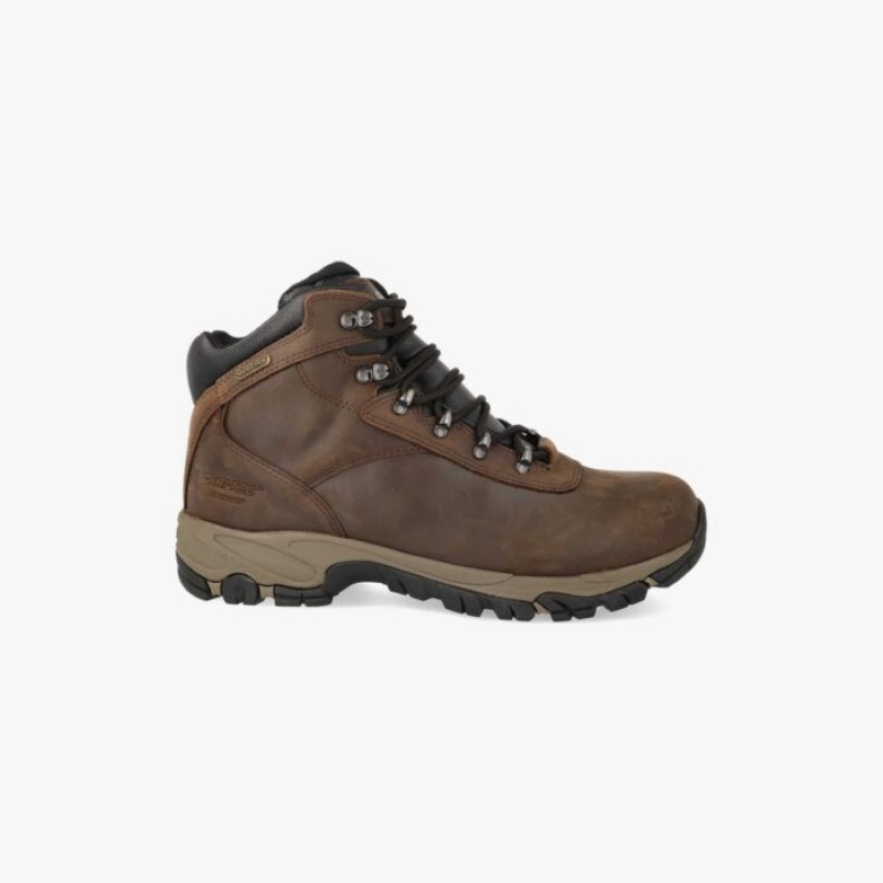 Botas Montaña Hi-Tec Altitude V Ultra I WP Mujer Chocolate Oscuro | MX67-78