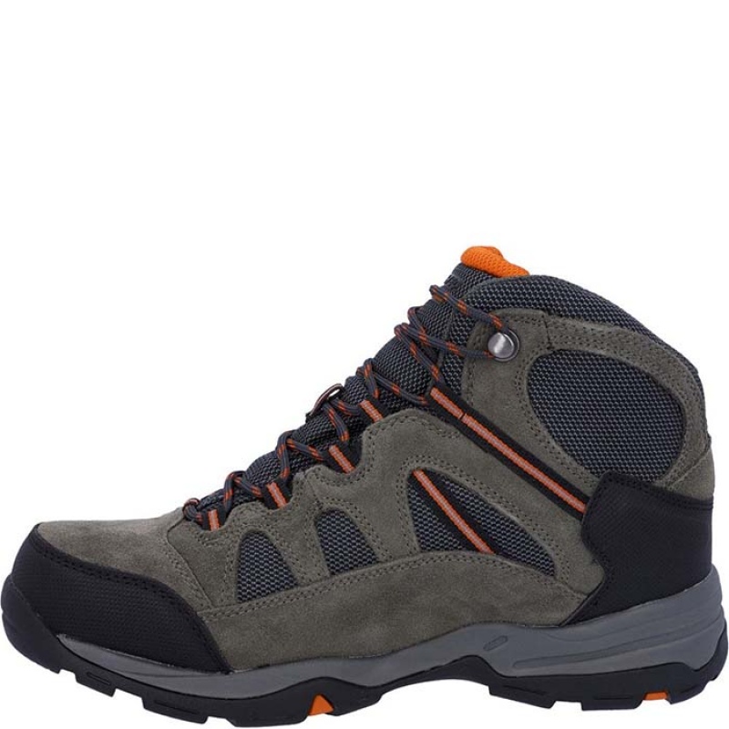 Botas Montaña Hi-Tec Bandera II Anchos Hombre Grises | MX15-59