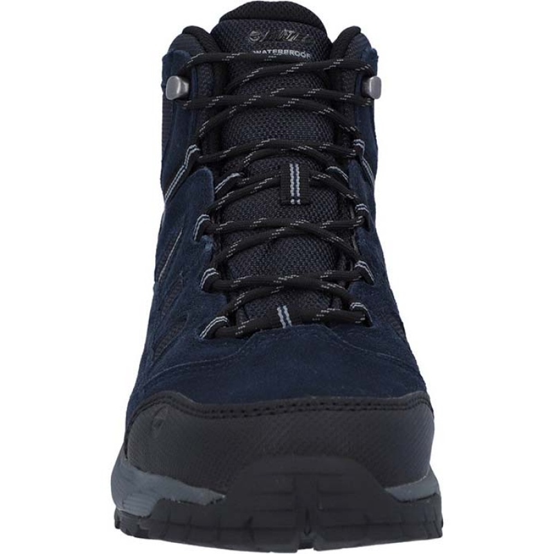 Botas Montaña Hi-Tec Bandera Lite Hombre Azules | MX16-12