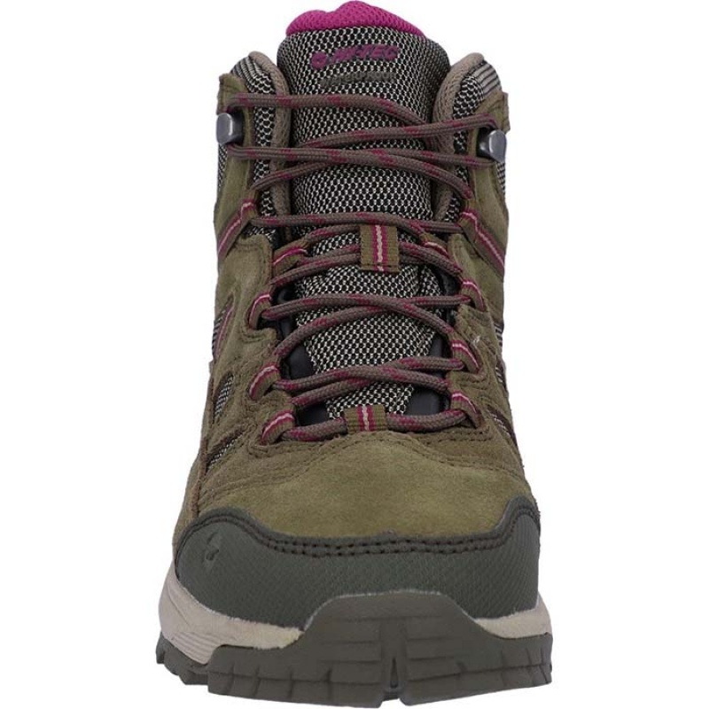 Botas Montaña Hi-Tec Bandera Lite Mujer Taupe | MX23-17