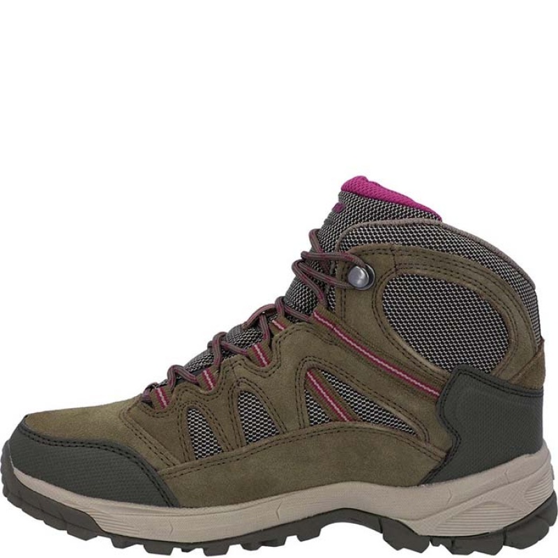 Botas Montaña Hi-Tec Bandera Lite Mujer Taupe | MX23-17