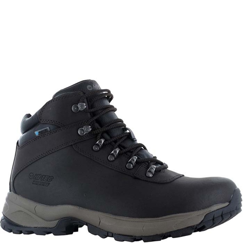 Botas Montaña Hi-Tec Eurotrek Lite WP Hombre Marrom Oscuro | MX14-24