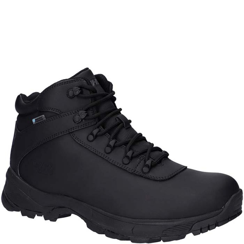 Botas Montaña Hi-Tec Eurotrek Lite WP Hombre Negros | MX80-04