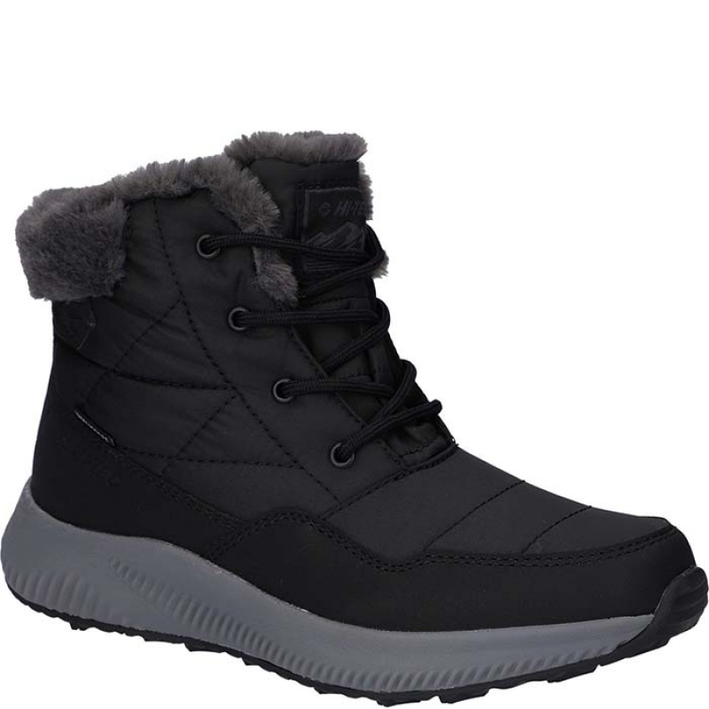 Botas Montaña Hi-Tec Frosty 200 Mujer Negros | MX65-01