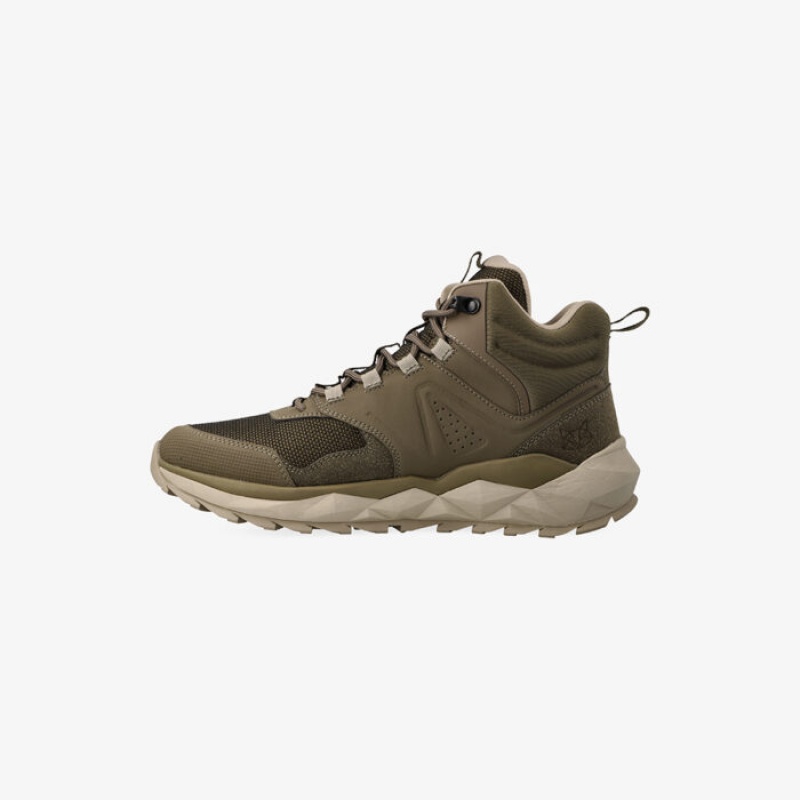 Botas Montaña Hi-Tec Geo-Fox Mid Hombre Taupe | MX58-32