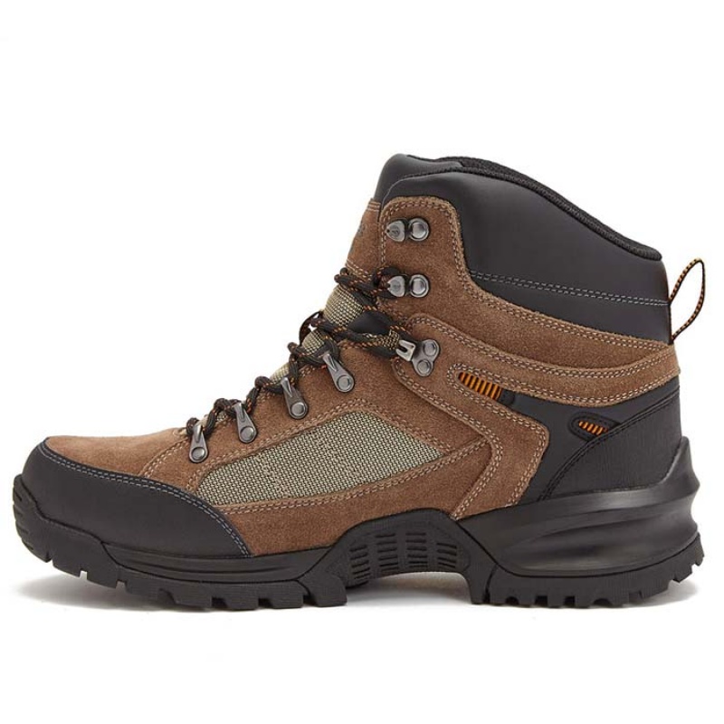 Botas Montaña Hi-Tec Inca Mid WP Hombre Marrom | MX75-84