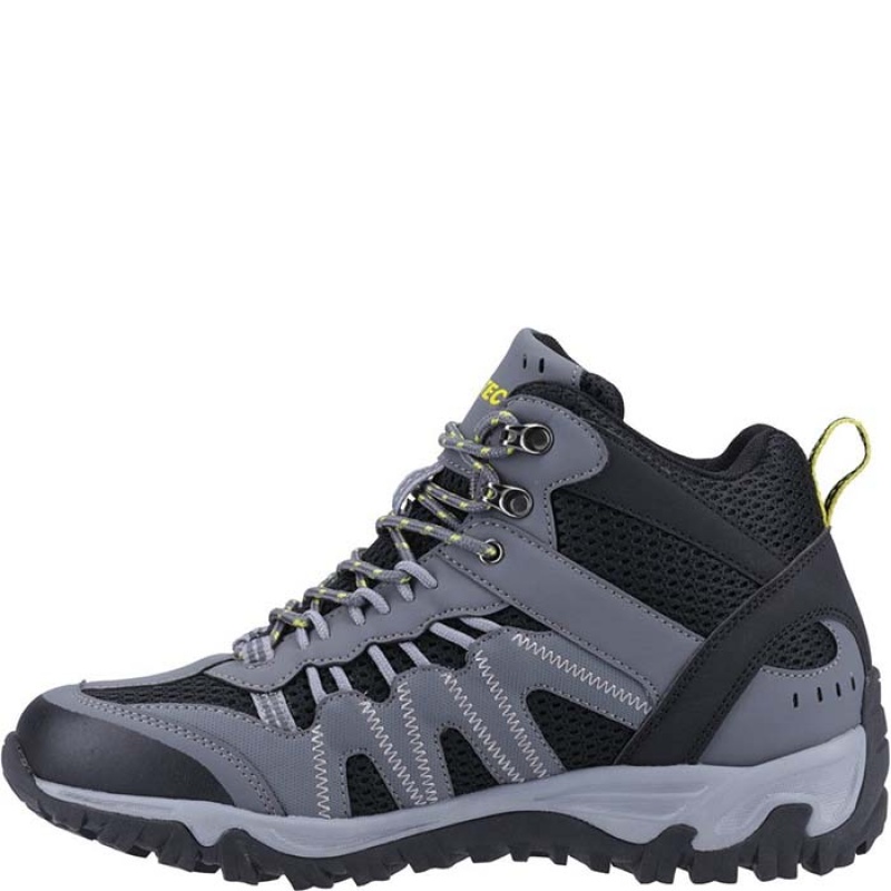 Botas Montaña Hi-Tec Jaguar Mid Hombre Grises | MX84-58