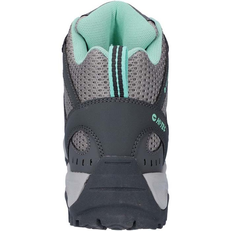 Botas Montaña Hi-Tec Jaguar Mid Mujer Grises | MX61-37