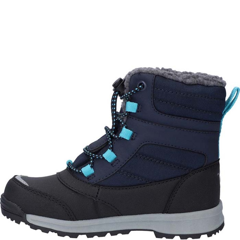 Botas Montaña Hi-Tec Leo Niños Azules | MX97-29