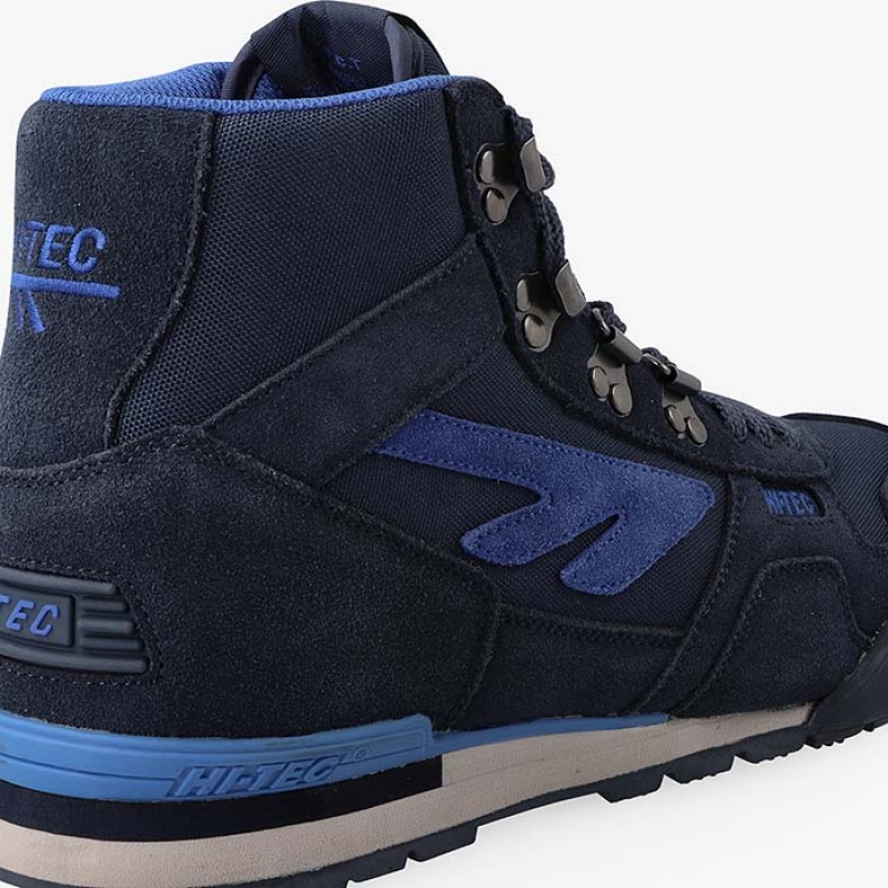 Botas Montaña Hi-Tec P.C.T Hombre Azul Marino Azules | MX35-97