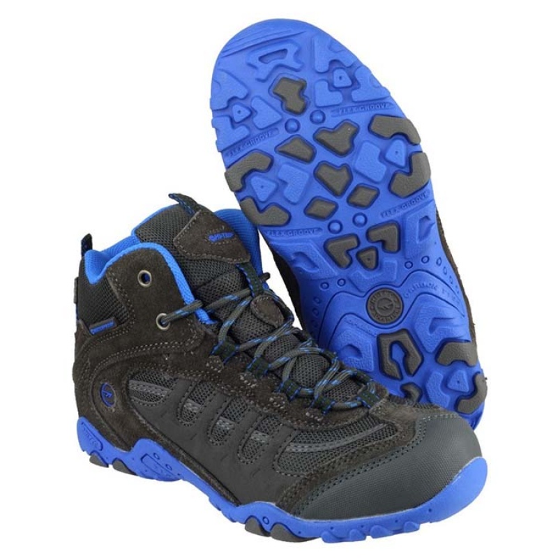 Botas Montaña Hi-Tec Penrith Niños Azul Marino | MX50-98