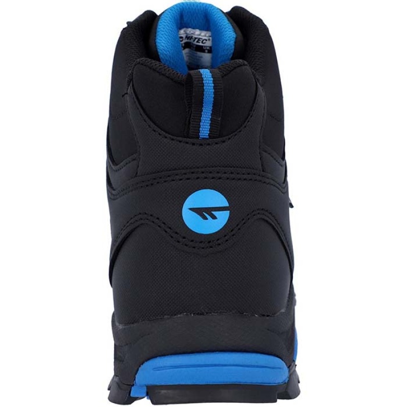 Botas Montaña Hi-Tec Raven Mid Hombre Azules | MX19-14