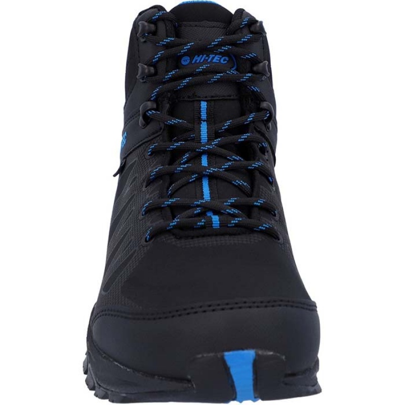 Botas Montaña Hi-Tec Raven Mid Hombre Azules | MX19-14