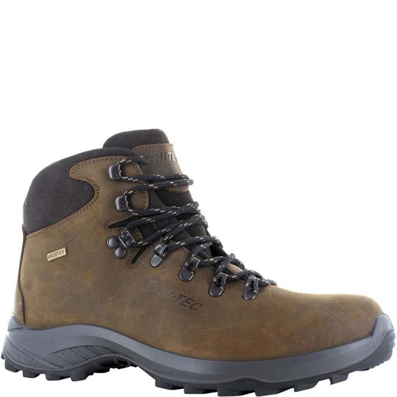 Botas Montaña Hi-Tec Ravine Lite Hombre Marrom | MX82-10