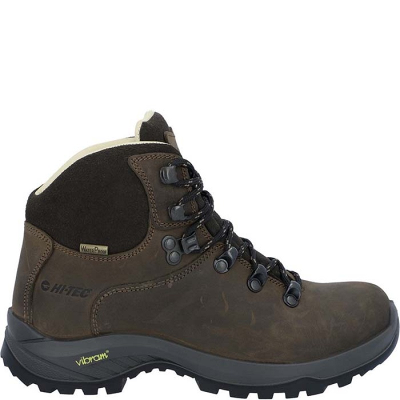 Botas Montaña Hi-Tec Ravine Pro Mujer Marrom | MX97-20