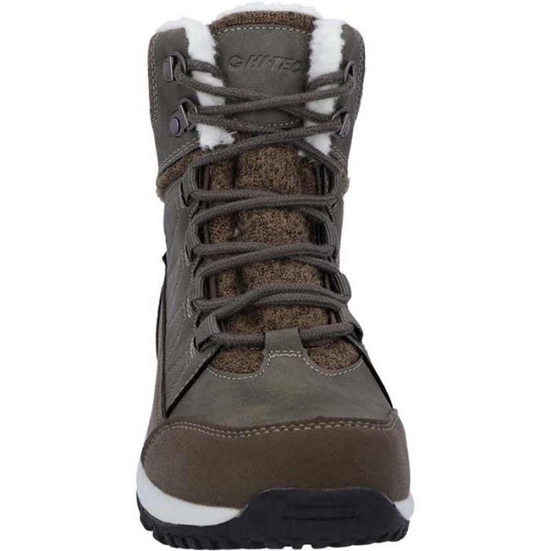 Botas Montaña Hi-Tec Riva Mid Mujer Beige | MX24-10