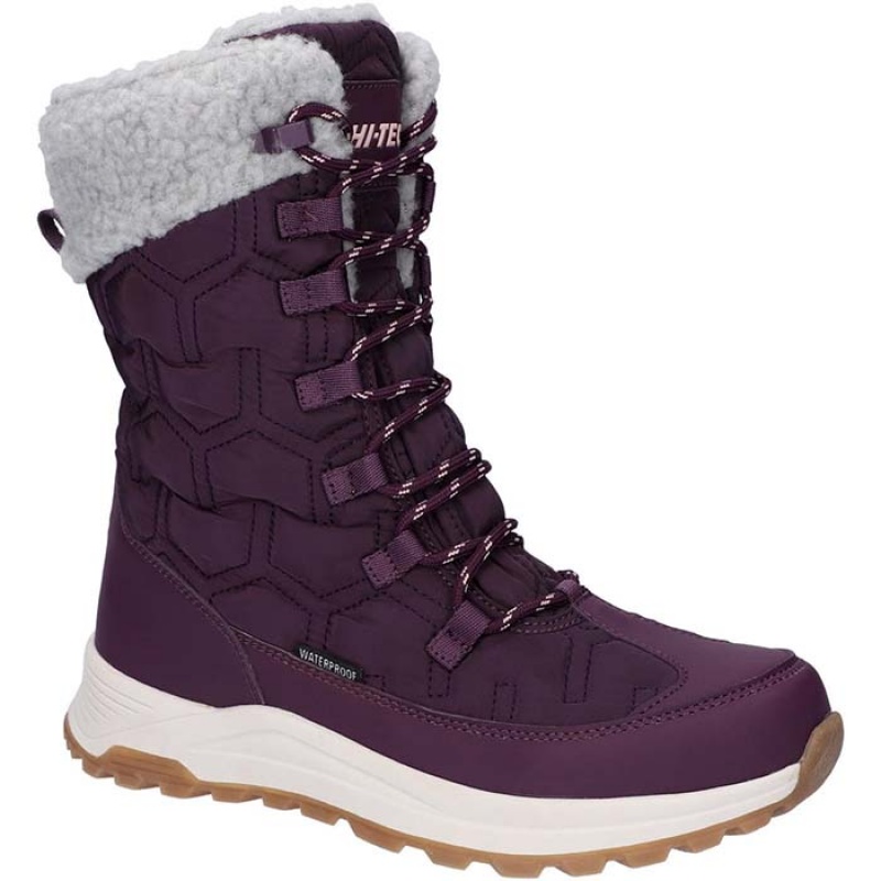 Botas Montaña Hi-Tec Sophia Mujer Plum | MX14-34