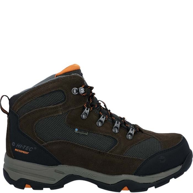 Botas Montaña Hi-Tec Storm Anchos Hombre Marrom Oscuro | MX91-98