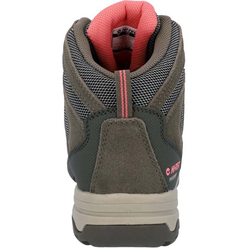 Botas Montaña Hi-Tec Storm Mujer Taupe | MX49-64