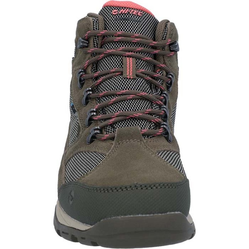 Botas Montaña Hi-Tec Storm Mujer Taupe | MX49-64