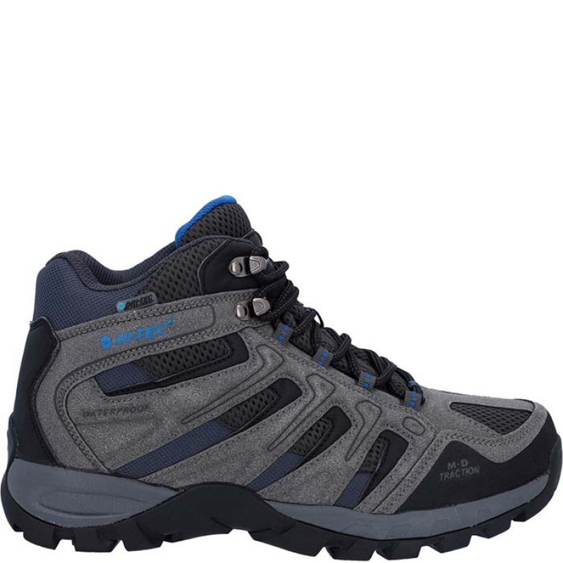 Botas Montaña Hi-Tec Torca Mid Hombre Grises | MX86-63