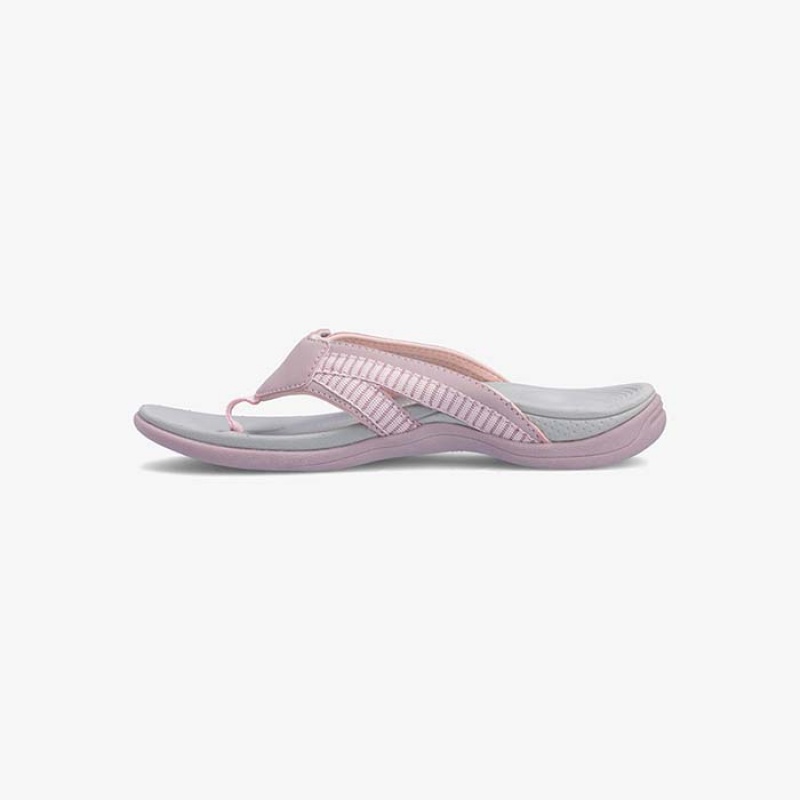 Sandalias Hi-Tec Anselia Tanga Mujer Grises Rosas | MX76-64