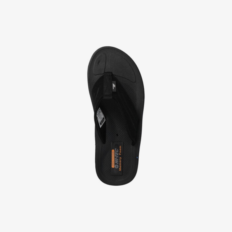 Sandalias Hi-Tec Fisher Hombre Negros | MX61-76