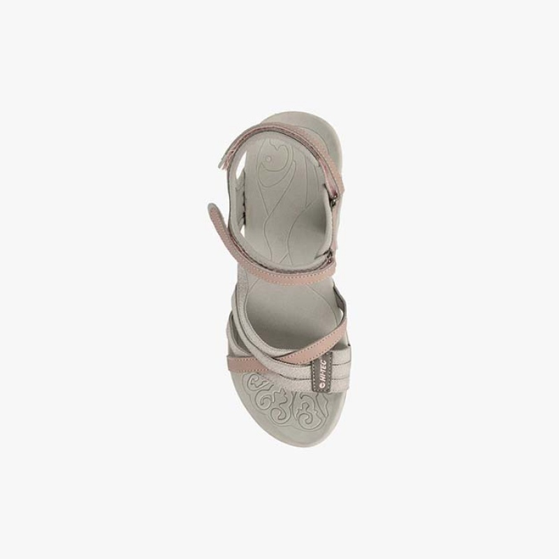 Sandalias Hi-Tec Savanna II Mujer Rosas Beige | MX12-25