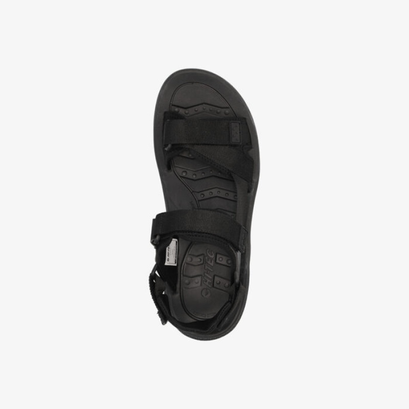 Sandalias Hi-Tec Sierra Hombre Negros | MX60-81