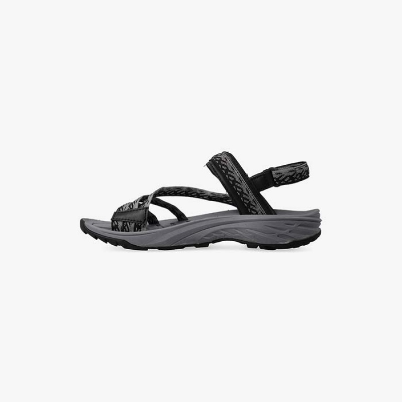 Sandalias Hi-Tec ULA Cresta Mujer Negros Grises | MX32-31