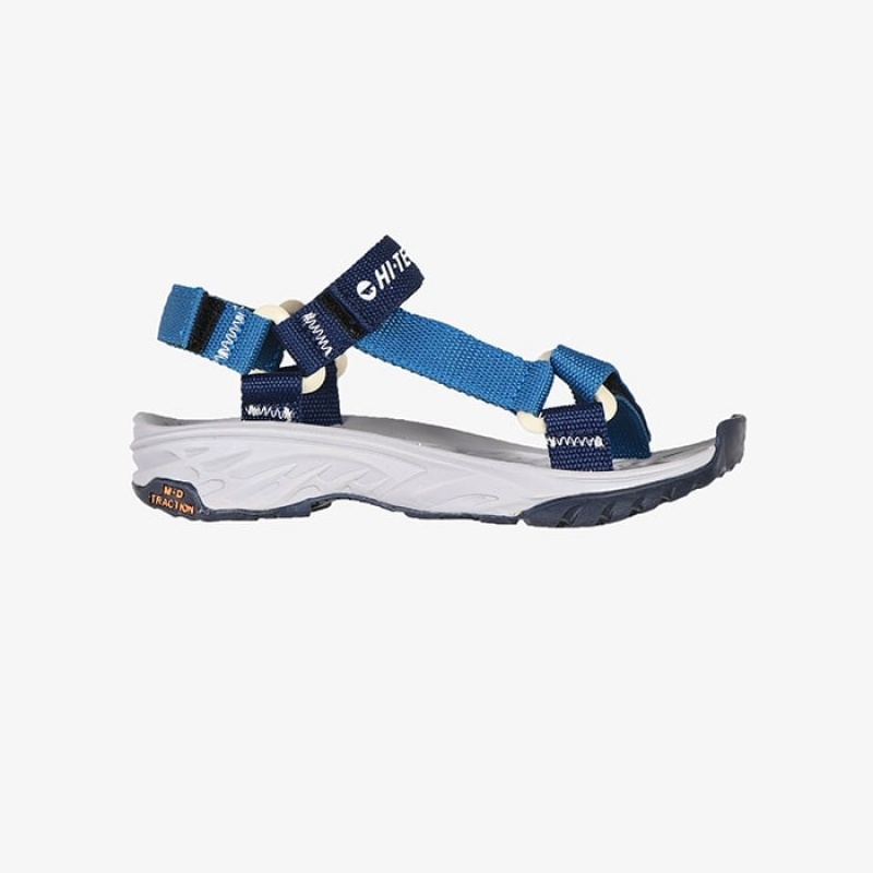 Sandalias Hi-Tec Ula Genie Niños Azules | MX65-91