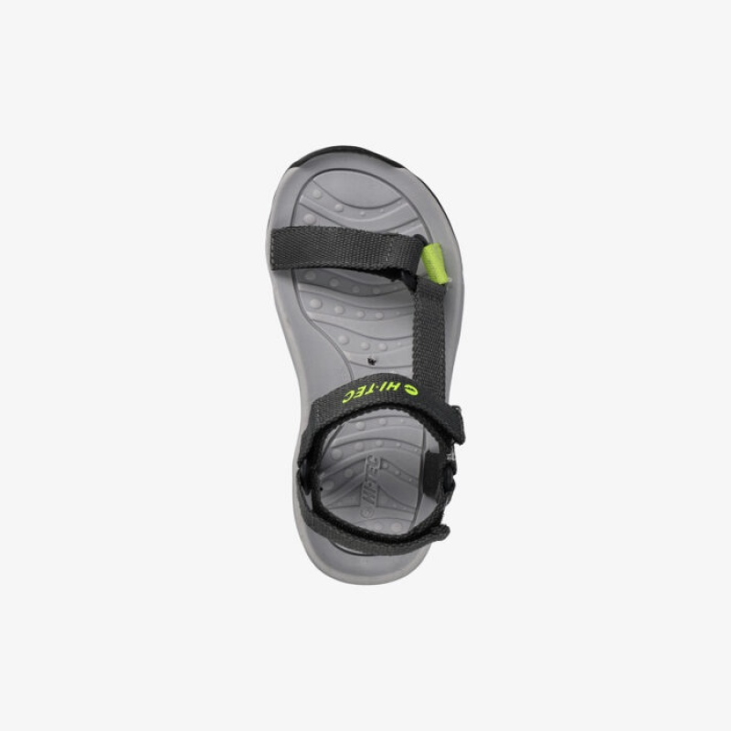 Sandalias Hi-Tec Ula Genie Niños Grises | MX16-56