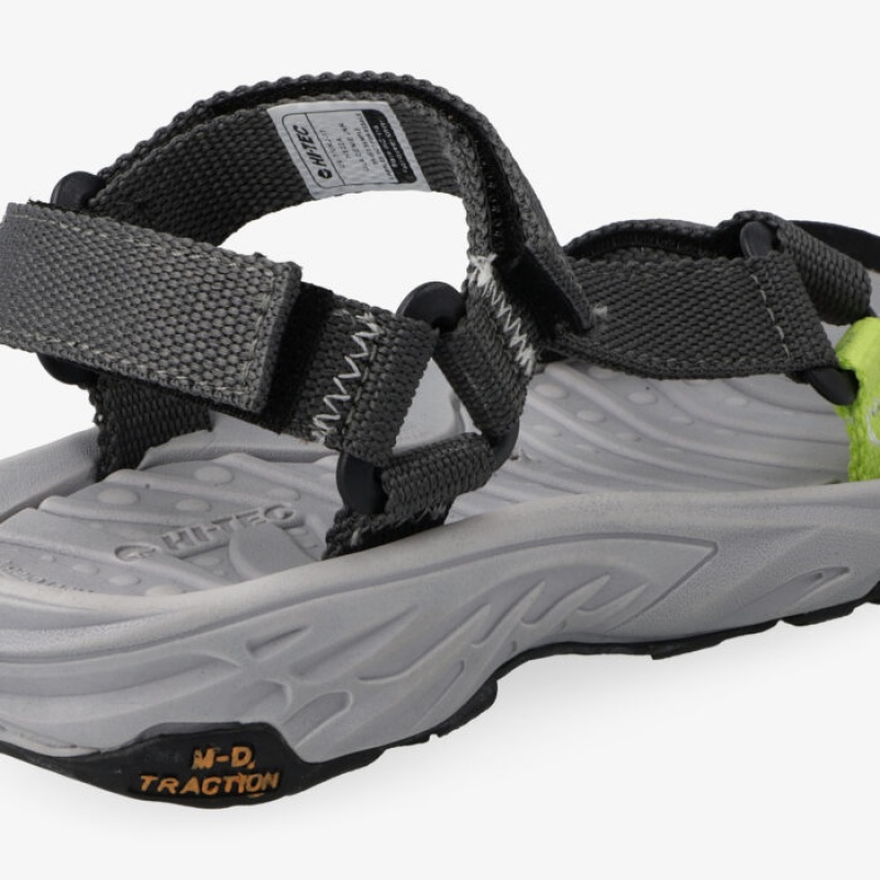 Sandalias Hi-Tec Ula Genie Niños Grises | MX16-56