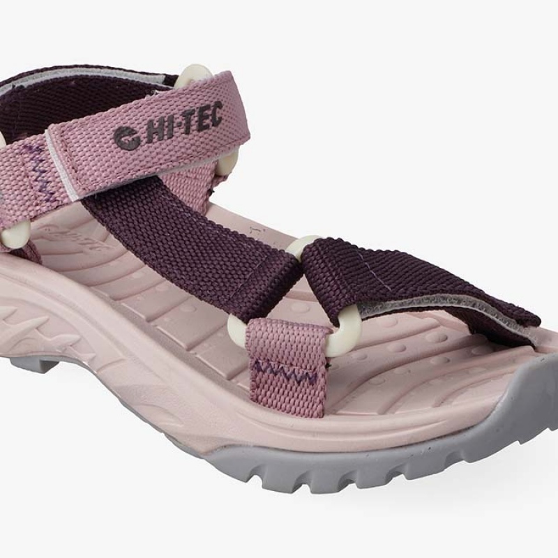 Sandalias Hi-Tec Ula Genie Niños Rosas | MX73-81