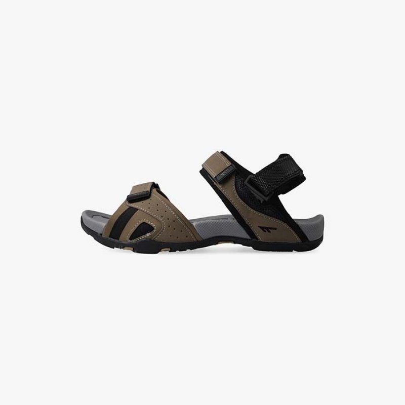 Sandalias Hi-Tec Ula Hombre Marrom Grises | MX14-17