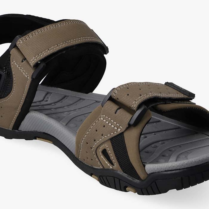 Sandalias Hi-Tec Ula Hombre Marrom Grises | MX14-17