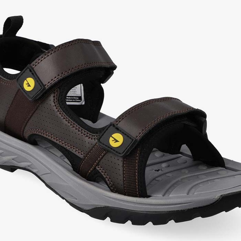 Sandalias Hi-Tec Ula Journey Hombre Grises | MX64-54